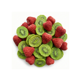 Kiwi e Morango Chips Liofilizado (Freeze Dried)