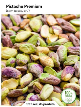 Pistache Americano Inteiro (cru, sem casca, sem sal)