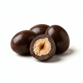 Drágea de Avelã ao chocolate 70% cacau (Vegano)