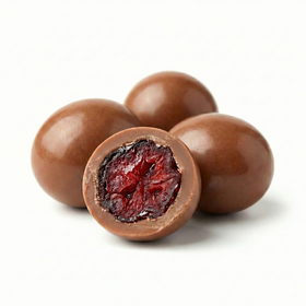 Drágea de Cranberry ao Chocolate ao Leite (Zero Açúcar)
