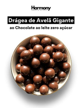 Drágea de Avelã ao Chocolate ao Leite (Zero Açúcar)